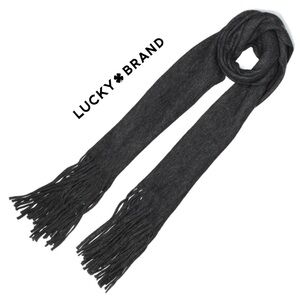 Lucky Brand Brushed Knit Fringe Scarf